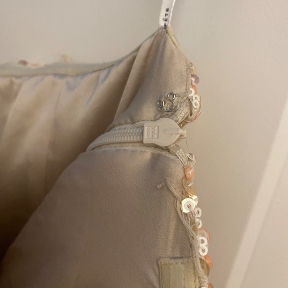 Retrofete Heather sequin Dress in Champagne - Picture 5 of 6